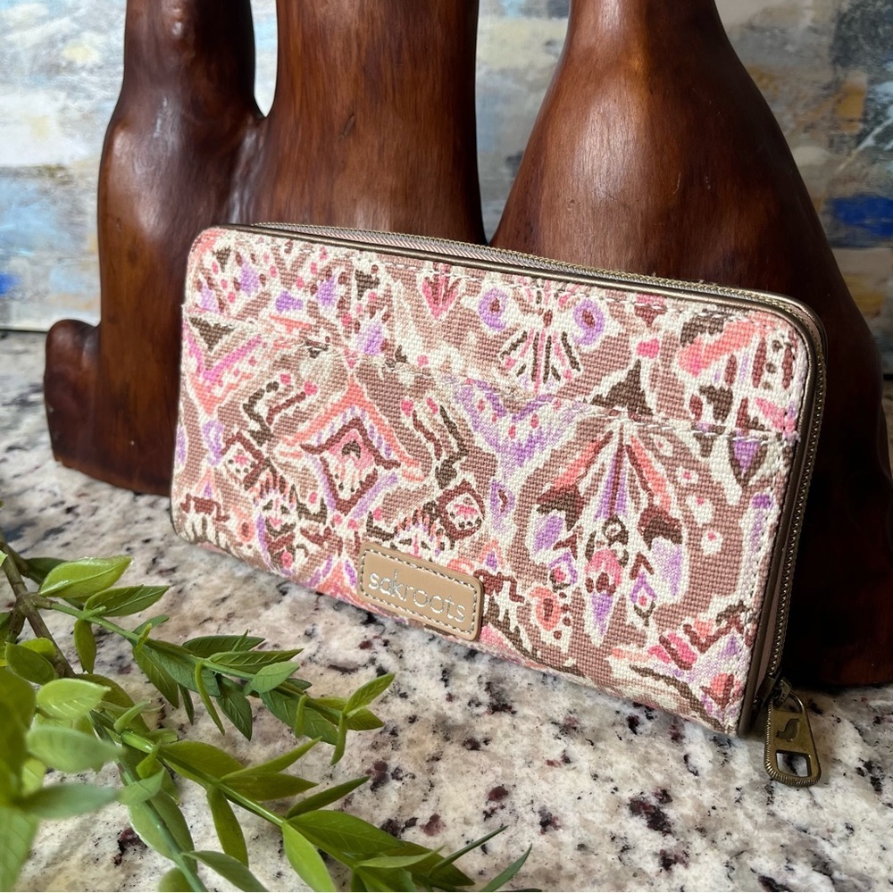 Sakroots Multicolor Patterned Wallet